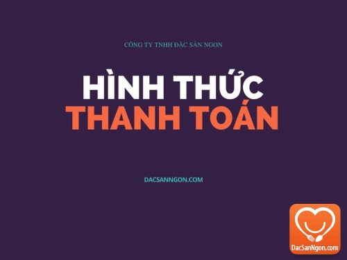 Quy định và hình thức thanh toán