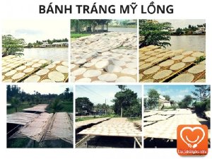 Bánh tráng Mỹ Lồng, đặc sản làng nghề truyền thống Bến Tre