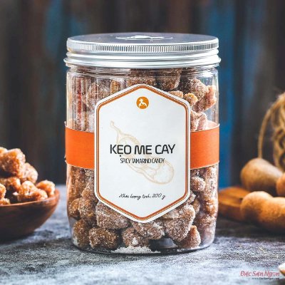 Kẹo Me Cay Langfarm 300g, Đặc Sản Đà Lạt, Mẫu Nắp Nhôm - MSN181606