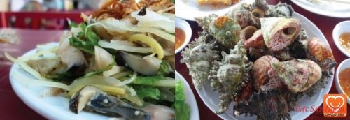 Gỏi ốc nón