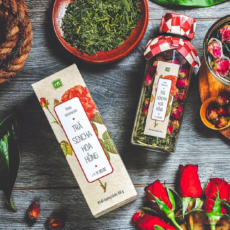 Trà Sencha Hoa Hồng Langfarm 88g, Matchi Matcha - MSN181620