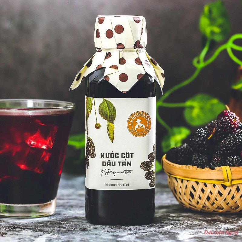 Nước Cốt Dâu Tằm Langfarm, Chai 300ml, Mẫu Antique - MSN181618