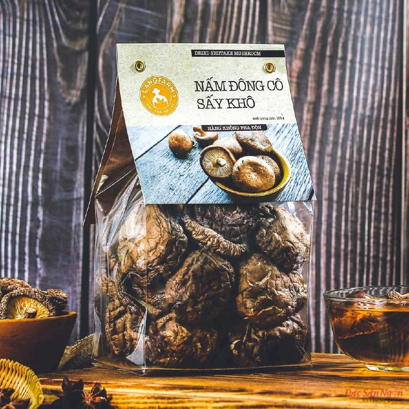 Nấm Đông Cô Sấy Khô Langfarm 150g - MSN181615