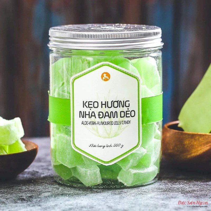Kẹo Hương Nha Đam Dẻo Langfarm 350g, Đặc Sản Đà Lạt, Mẫu Nắp Nhôm - MSN181604