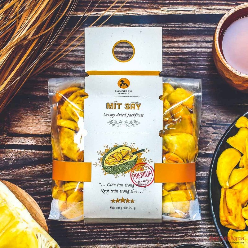 Mít Sấy Langfarm 250g, Đặc Sản Đà Lạt, Mẫu Mawashi - MSN181594