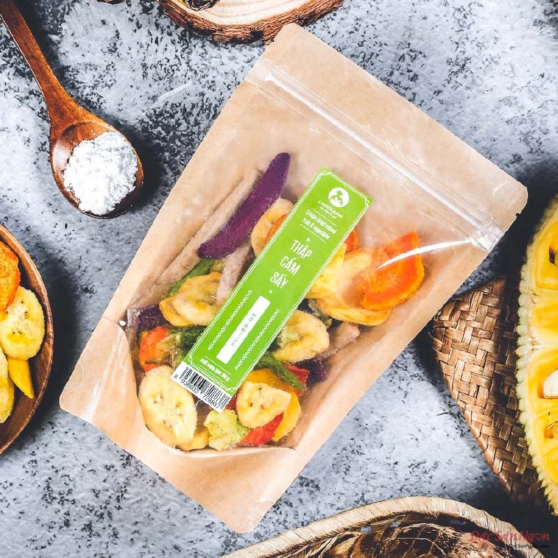 Thập Cẩm Sấy Langfarm 100g, Đặc Sản Đà Lạt, Mẫu Kraft - MSN181574