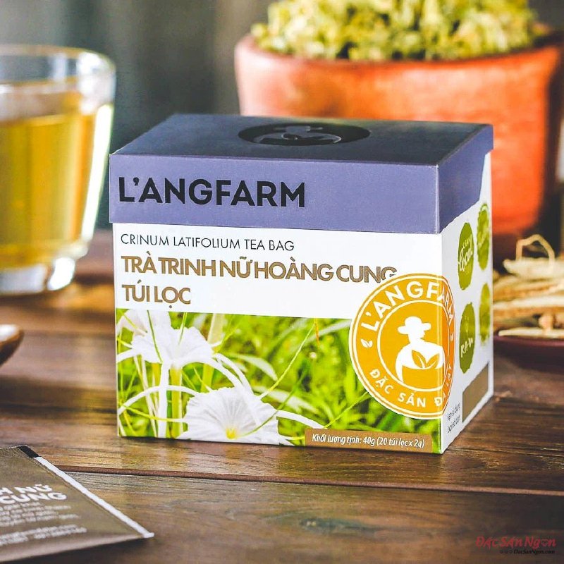 Trà Trinh Nữ Hoàng Cung Túi Lọc Langfarm, Hộp 20 Tép - DS073