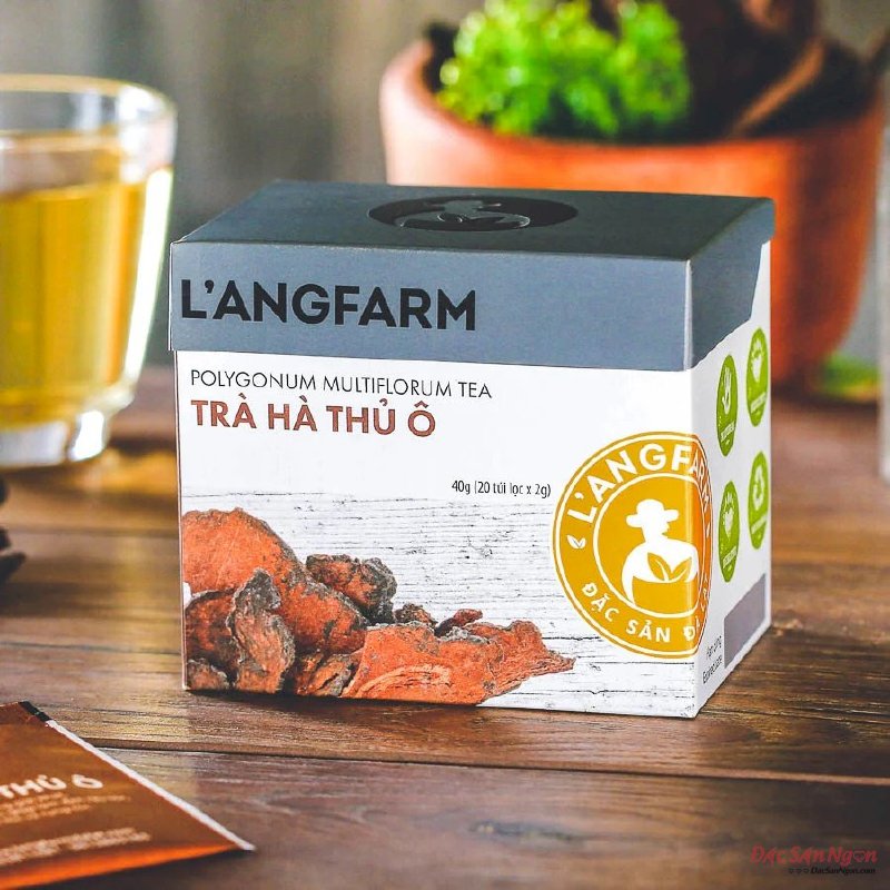 Trà Hà Thủ Ô Túi Lọc Langfarm, Hộp 20 Tép - DS063